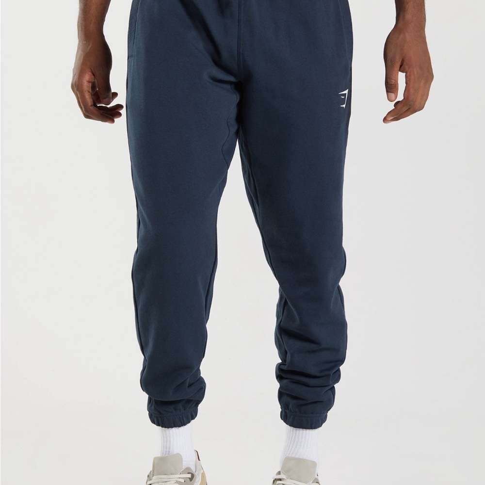 Men's Navy Gymshark Joggers